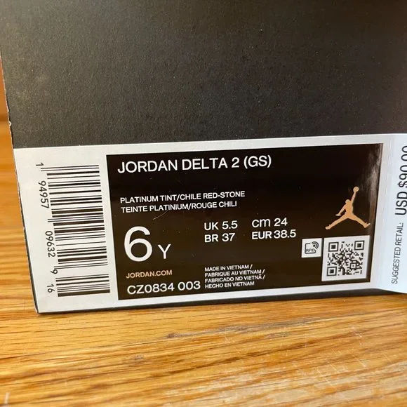 Jordan Delta 2 GS Sneaker